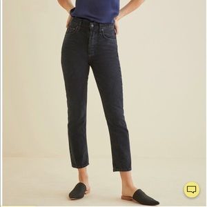 Agolde x Amour Vert ‘Riley’ Straight Leg Jean